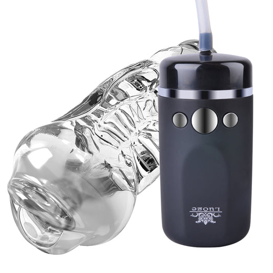 TaRiss's 電動オナホール ペニスバイブ 10種類振動と吸引モード シリコン USB充電 - TaRiss's