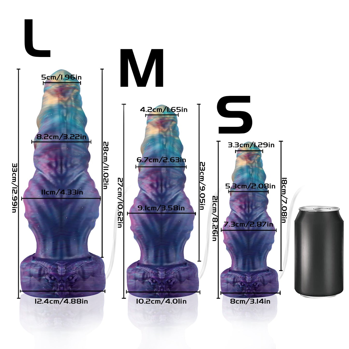 TaRiss's 貫通式アナルプラグ 模擬射精付き 突起あり 吸盤付き 液体シリコン - TaRiss's