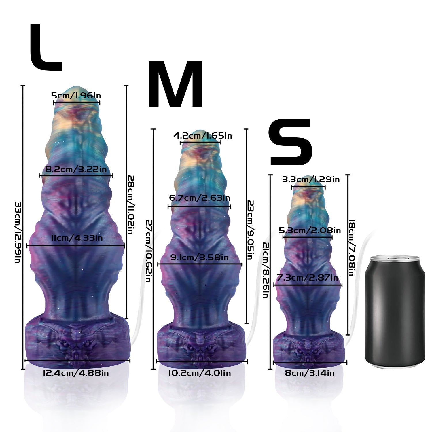 TaRiss's 貫通式アナルプラグ 模擬射精付き 突起あり 吸盤付き 液体シリコン - TaRiss's