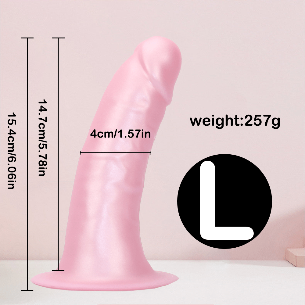 TaRiss's ディルド アナルプラグ 凹凸あり 吸盤付き 液体シリコン ピンク 「天華」 - TaRiss's