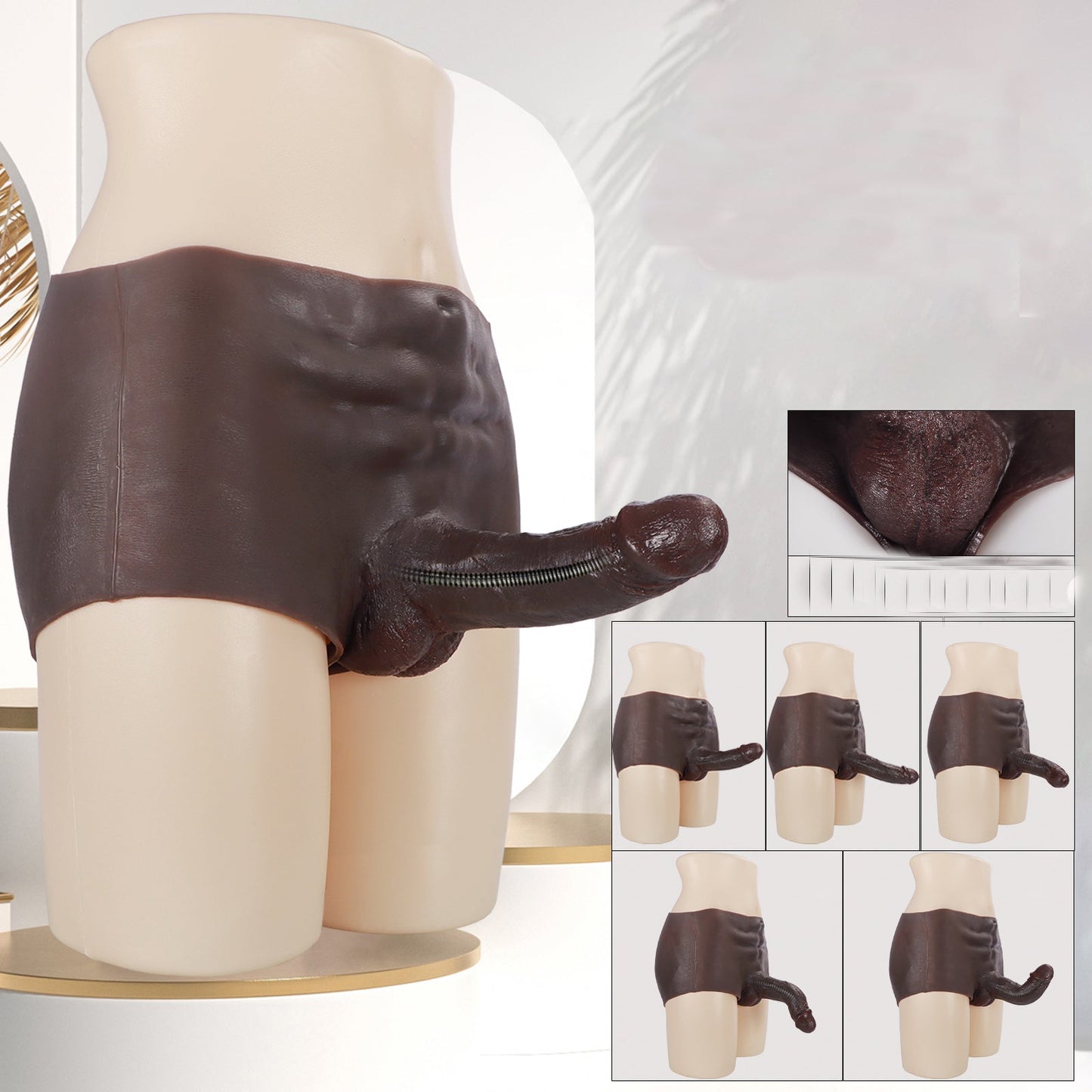 TaRiss's ペニスバンド ペニバン ディルド 曲げ可能 多種用途 液体シリコン - TaRiss's