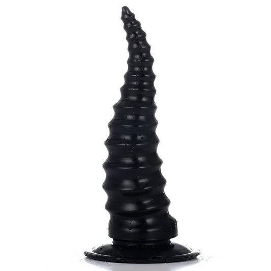 TaRiss's アナルプラグ 肛門栓 ネジ山 触手形 吸盤付き 男女兼用 シリコン - TaRiss's