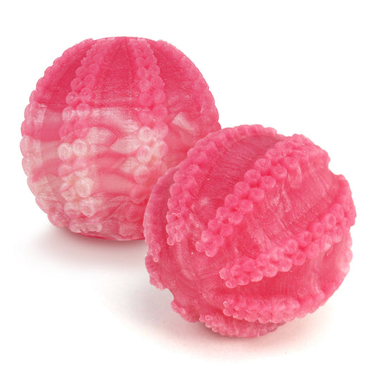 TaRiss's 2点セット ケートー アナルピーズ 産卵プレイに適用 液体シリコン 4.7cmx4.7cm - TaRiss's