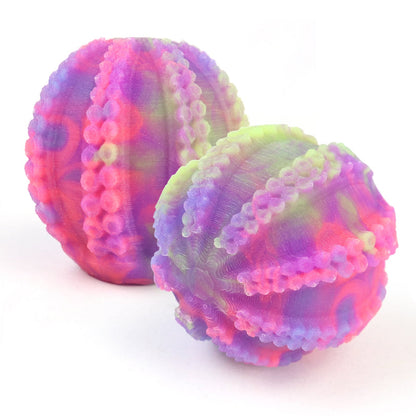 TaRiss's 2点セット ケートー アナルピーズ 産卵プレイに適用 液体シリコン 4.7cmx4.7cm - TaRiss's