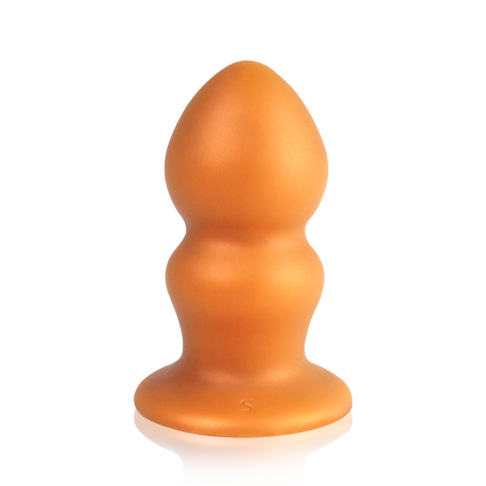 TaRiss's 瓢箪 アナルプラグ アナルビーズ 2ビーズ 吸盤付き プラチナシリコン - TaRiss's