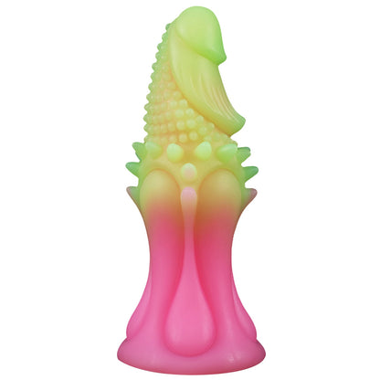 TaRiss's アナルプラグ 強力吸盤 凹凸あり 液体シリコン ピンク グリーン - TaRiss's