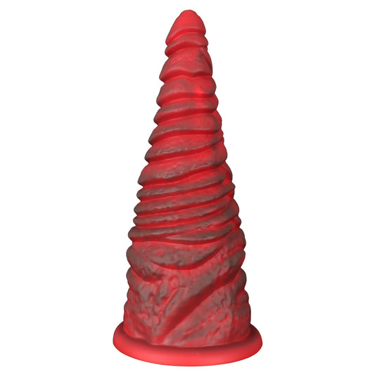 TaRiss's ディルド 凹凸あり 吸盤付き 液体シリコン - TaRiss's