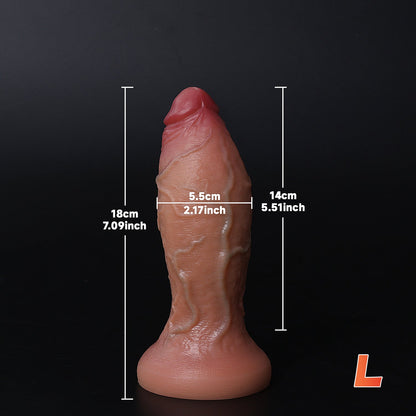 TaRiss's ディルド アナルプラグ 強力吸盤 凹凸あり 玉無し 液体シリコン - TaRiss's