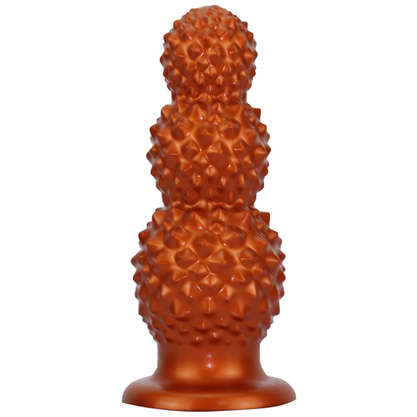 TaRiss's ライチ 3連結ビーズ アナルビーズ 凹凸あり 吸盤付き 液体シリコン - TaRiss's