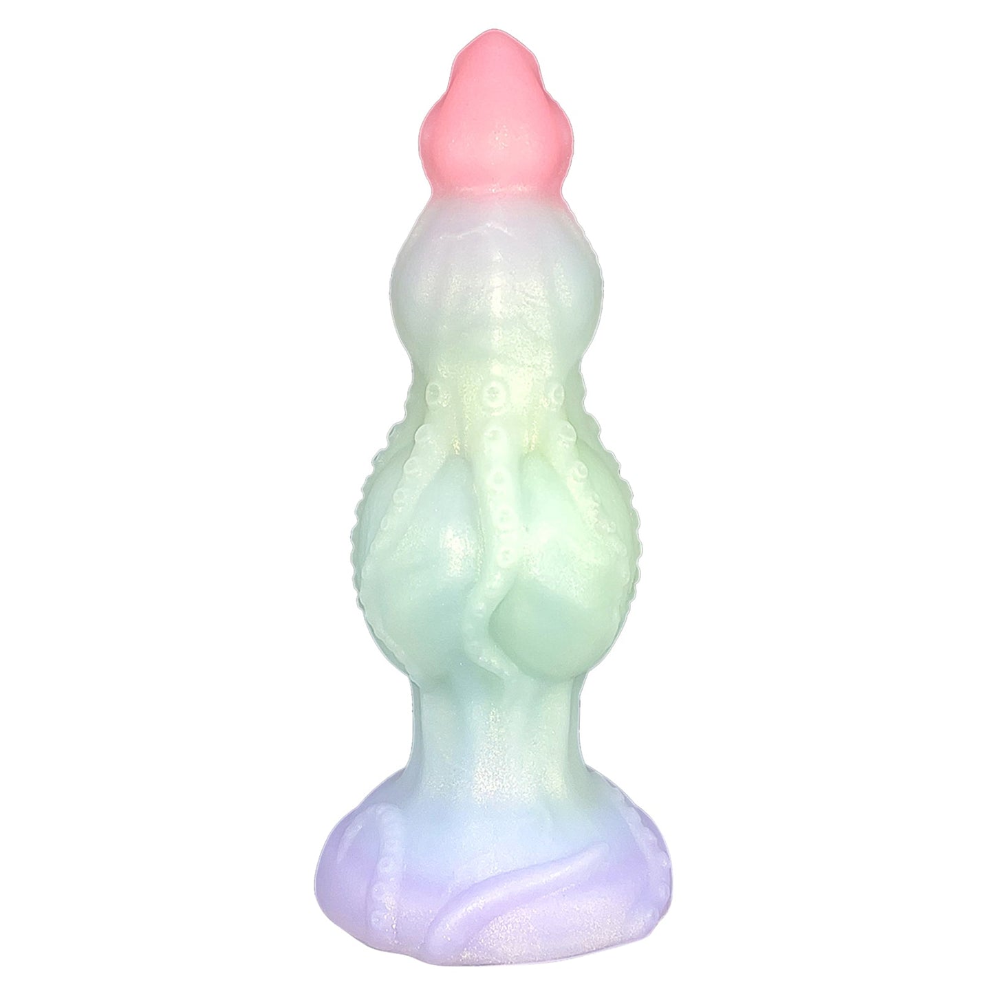 TaRiss's アナルプラグ タコの触手 3ビーズ 強力吸盤 凹凸あり 液体シリコン - TaRiss's