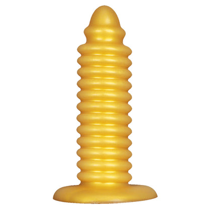 TaRiss's ばねアナルプラグ ネジ山形 凹凸あり 吸盤付き 液体シリコン - TaRiss's