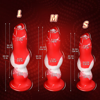 TaRiss's ディルド アナルプラグ 凹凸あり 吸盤仕様 液体シリコン - TaRiss's