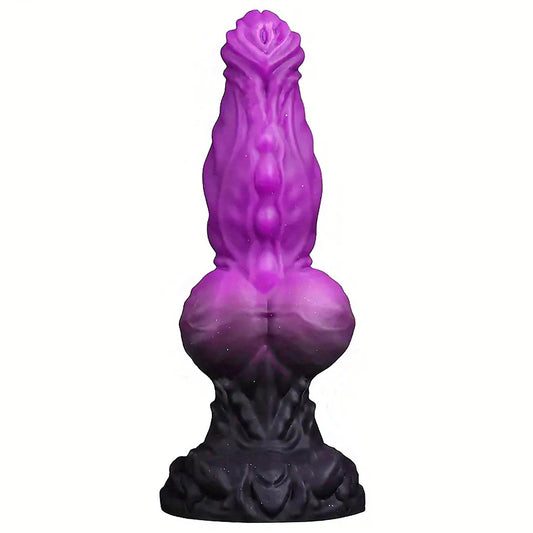 TaRiss's アナルプラグ 凹凸あり 吸盤仕様 混色 液体シリコン - TaRiss's