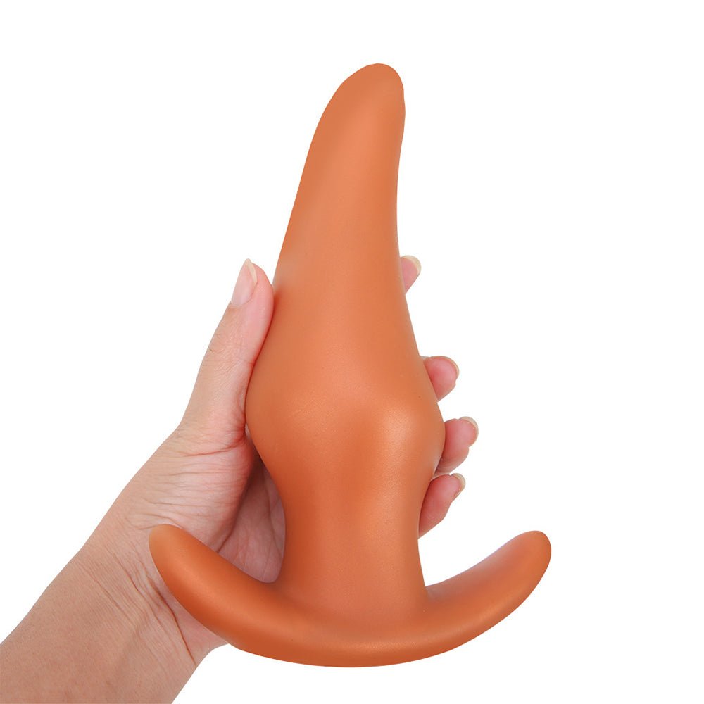 TaRiss's アナルプラグ 唐辛子形 アンカー形台座 外出用可 シリコン - TaRiss's