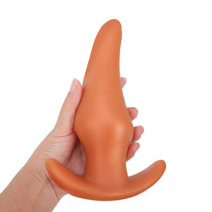 TaRiss's アナルプラグ 唐辛子形 アンカー形台座 外出用可 シリコン - TaRiss's