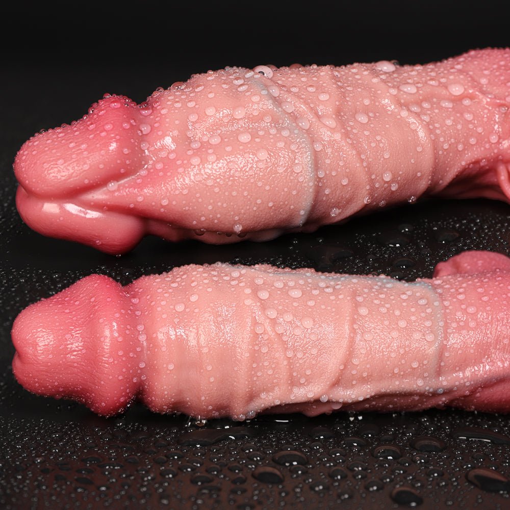 TaRiss's ペニスサック 陰茎袖 非貫通式 ペニスリング 液体シリコン - TaRiss's