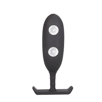 TaRiss's 5点セット 外出用アナルプラグ ステンレスボール ビー玉 ボール装着可 アナル拡張 外出用 シリコン製 ブラック 3.5cmx12.8cm - TaRiss's