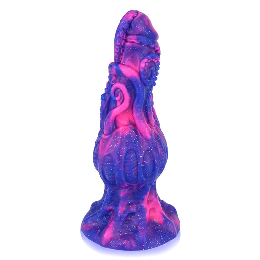 TaRiss's タコ形 アナルプラグ 強力吸盤 6.5cmx21.5cm 液体シリコン - TaRiss's