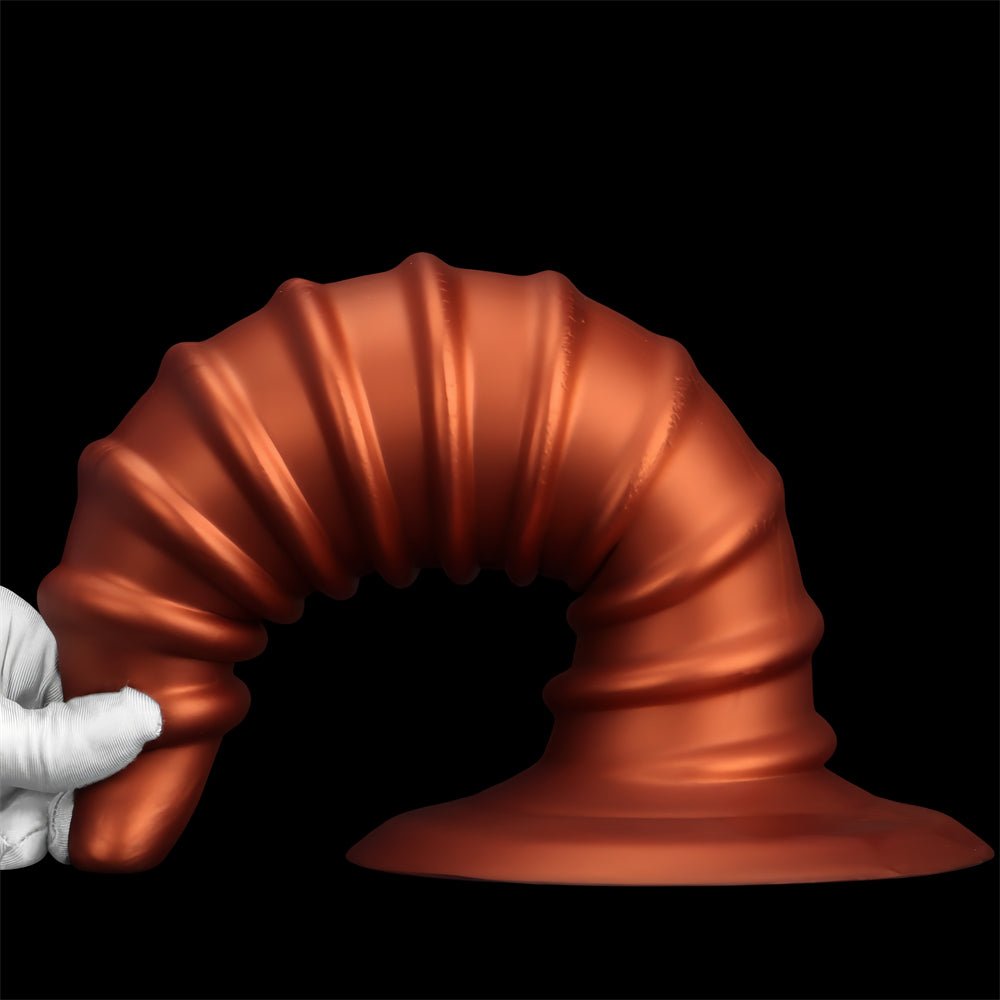 TaRiss's アナルプラグ 吸盤付き ネジ山形 液体シリコン - TaRiss's