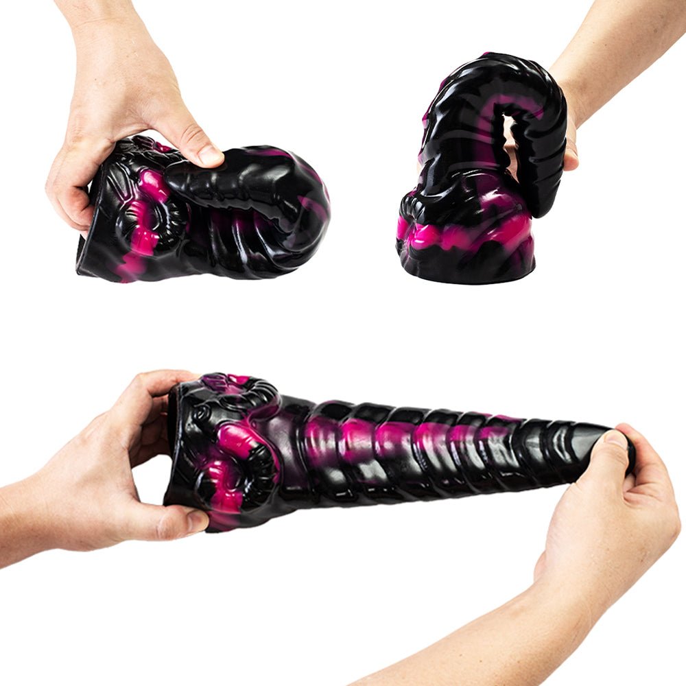 TaRiss's 未 アナルプラグ アナル拡張 アナル開発 羊形 凹凸あり 吸盤付き シリコン 85mmx260mm - TaRiss's