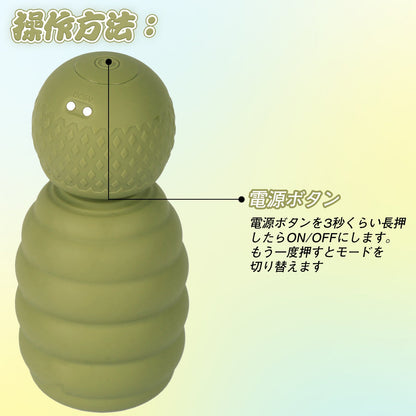 TaRiss's 手榴弾 電動オナホール ペニスバイブ 9段階振動モード シリコン - TaRiss's