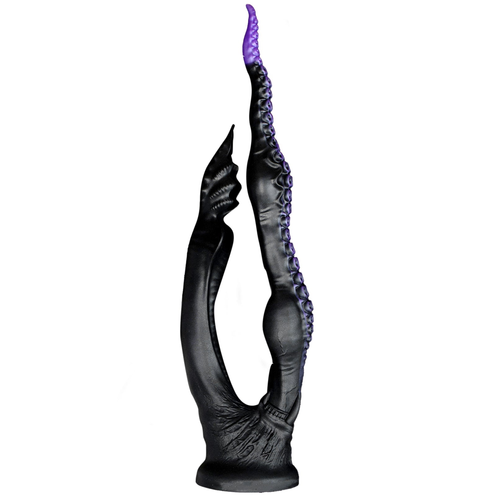 TaRiss's 両頭アナルプラグ 両頭プラグ アナルプラグ 凹凸あり 吸盤仕様 液体シリコン - TaRiss's