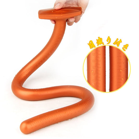 TaRiss's 超長アナルプラグ 肛門栓 アナル開発 Gスポット刺激 目盛り付き 持ち手 男女兼用 シリコン - TaRiss's