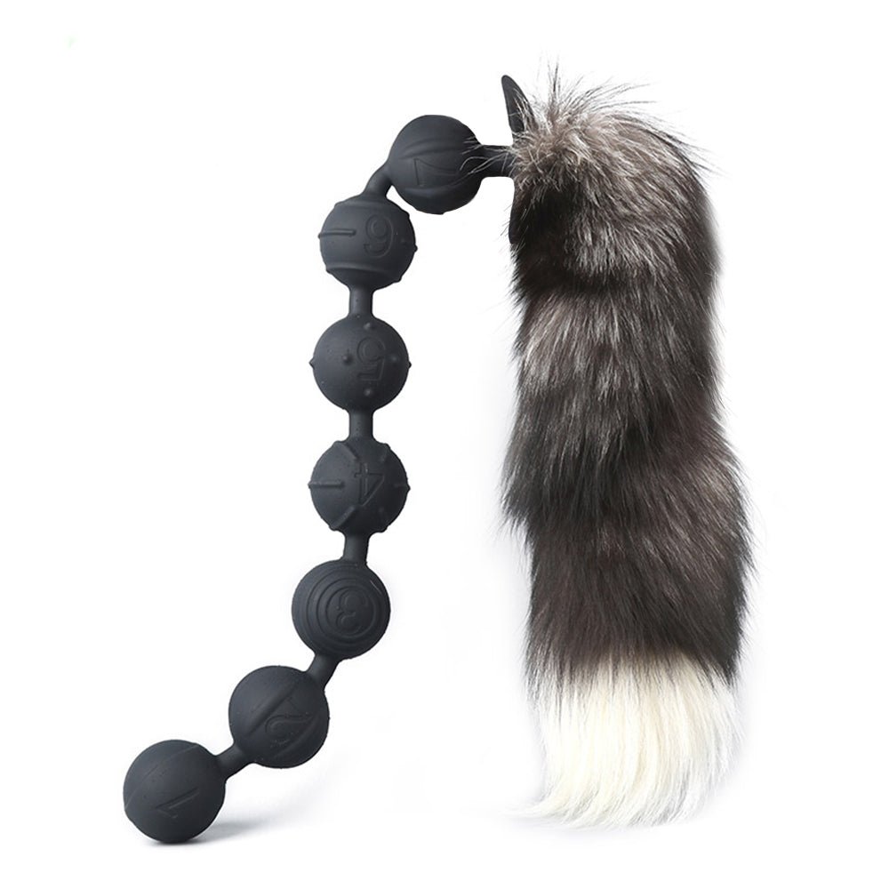 MAPARON 2点セット アナルビーズ アナル尻尾 - TaRiss's