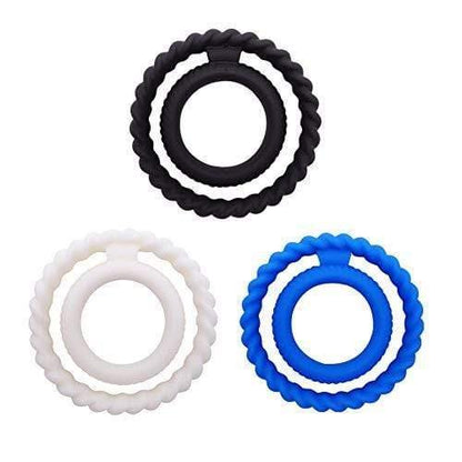 TaRiss's 3点セット ペニスリング ダブルリング - TaRiss's