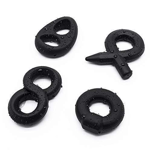 TaRiss's 4点セット ペニスリング コックリング 包茎リング - TaRiss's