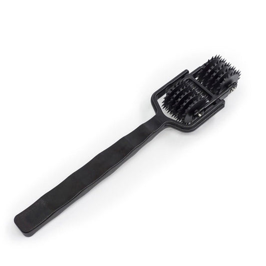 TaRiss's ピンローラー ピンホイール ダブルローラー 針付き 性感帯 乳首責め ペニス責め ABS ブラック - TaRiss's