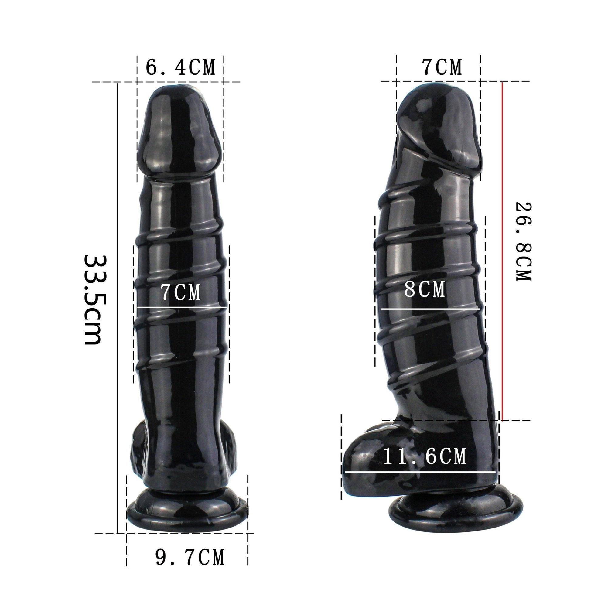 TaRiss's ゼリー アナルプラグ 肛門栓 アナル拡張 アナル開発 吸盤付き TPE 8cmx33.5cm - TaRiss's